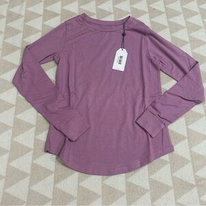 Universal standard Rex long sleeve shirt elderberry purple